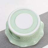 Maxbell Teapot Warmer Buffet Server Warmer for Glass Teapots Coffee and Milk Hiking light green