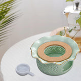Maxbell Teapot Warmer Buffet Server Warmer for Glass Teapots Coffee and Milk Hiking light green