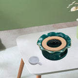 Maxbell Teapot Warmer Buffet Server Warmer for Glass Teapots Coffee and Milk Hiking dark green