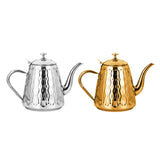 Maxbell Tea Kettle Fast Heating Coffee Brewer Pot Tea Warmer for Induction Electric Argent