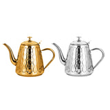 Maxbell Tea Kettle Fast Heating Coffee Brewer Pot Tea Warmer for Induction Electric Argent