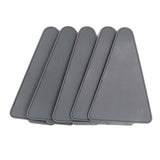 Maxbell Leftover Pizza Storage Container with 5 Microwavable Serving Trays Organizer Green