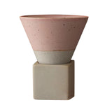 Maxbell Creative Coffee Mug Pottery Mug 150ml Mug for Restaurant Household Office Pink