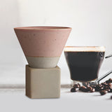 Maxbell Creative Coffee Mug Pottery Mug 150ml Mug for Restaurant Household Office Pink