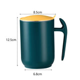 Maxbell Vacuum Coffee Tumbler Thermal Coffee Mug Stainless Steel Mug for Travel Green