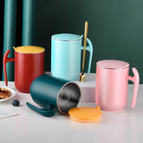 Maxbell Vacuum Coffee Tumbler Thermal Coffee Mug Stainless Steel Mug for Travel Green