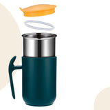 Maxbell Vacuum Coffee Tumbler Thermal Coffee Mug Stainless Steel Mug for Travel Green