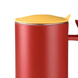 Maxbell Vacuum Coffee Tumbler Thermal Coffee Mug Stainless Steel Mug for Travel Red