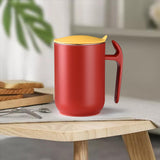 Maxbell Vacuum Coffee Tumbler Thermal Coffee Mug Stainless Steel Mug for Travel Red