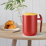Maxbell Vacuum Coffee Tumbler Thermal Coffee Mug Stainless Steel Mug for Travel Red