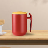 Maxbell Vacuum Coffee Tumbler Thermal Coffee Mug Stainless Steel Mug for Travel Red