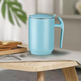 Maxbell Vacuum Coffee Tumbler Thermal Coffee Mug Stainless Steel Mug for Travel Blue