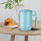 Maxbell Vacuum Coffee Tumbler Thermal Coffee Mug Stainless Steel Mug for Travel Blue