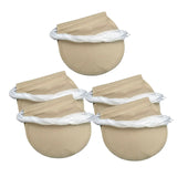 Maxbell 100x Tea Filter Bags Drawstring Kitchen Spice Seasoning Filter Package Unbleached