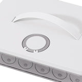 Maxbell 24Grid Egg Storage Container Fridge Egg Tray Egg Box for Pantry Shelf Drawer White