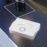 Maxbell 24Grid Egg Storage Container Fridge Egg Tray Egg Box for Pantry Shelf Drawer White