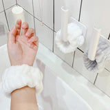 Maxbell Absorbent Wrist Wash Band Towel Portable for Skincare Bridal Party SPA White