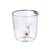 Maxbell Glass Coffee Mug Drinkware Espresso Cups Milk Mug for Coffee Style B