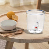 Maxbell Glass Coffee Mug Drinkware Espresso Cups Milk Mug for Coffee Style B