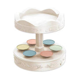 Maxbell dessert Stand 2 Tier Ornaments Multifunctional with Music for Home Birthday