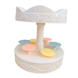 Maxbell dessert Stand 2 Tier Ornaments Multifunctional with Music for Home Birthday