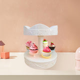 Maxbell dessert Stand 2 Tier Ornaments Multifunctional with Music for Home Birthday