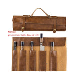 Maxbell Utensils Pouch Holders Portable with five slots for Chef