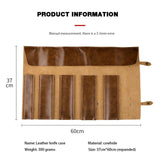 Maxbell Utensils Pouch Holders Portable with five slots for Chef