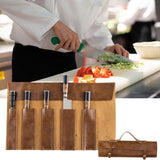 Maxbell Utensils Pouch Holders Portable with five slots for Chef