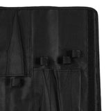 Maxbell Chef Roll Bag Reusable 5 Pockets Waterproof Black for Picnic Travel Camping