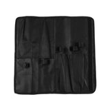Maxbell Chef Roll Bag Reusable 5 Pockets Waterproof Black for Picnic Travel Camping
