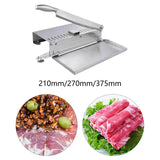 Maxbell Meat Slicer Beef Mutton Lamb Roll Slicing for Kitchen Cooking Korean BBQ Small