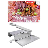 Maxbell Meat Slicer Beef Mutton Lamb Roll Slicing for Kitchen Cooking Korean BBQ Small