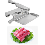 Maxbell Meat Slicer Beef Mutton Lamb Roll Slicing for Kitchen Cooking Korean BBQ Medium