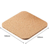 Maxbell Mug Coasters with Holder Wooden Mug Mats Reusable for Home square