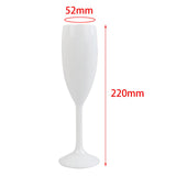 Maxbell Novelty Drinking Glasses Stemmed Glasses Goblet for Kitchen Restaurant Decor 52mm