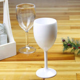 Maxbell Novelty Drinking Glasses Stemmed Glasses Goblet for Kitchen Restaurant Decor 84mm