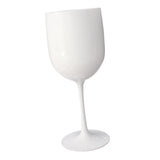 Maxbell Novelty Drinking Glasses Stemmed Glasses Goblet for Kitchen Restaurant Decor 84mm