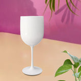 Maxbell Novelty Drinking Glasses Stemmed Glasses Goblet for Kitchen Restaurant Decor 84mm