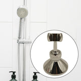 Maxbell Zinc Alloy Shower Mounting Brackets Adjustable Angle Adapter Wall Mounted