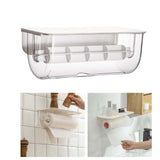 Maxbell Wall Mounted Kitchen Paper Holder Toilet Paper Wall Dispenser for Restaurant