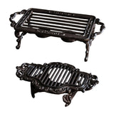 Maxbell Iron Teapot Warmer stand Both Side Handle Sturdy Practical Coaster Style A