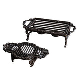 Maxbell Iron Teapot Warmer stand Both Side Handle Sturdy Practical Coaster Style A