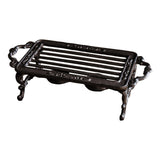 Maxbell Iron Teapot Warmer stand Both Side Handle Sturdy Practical Coaster Style A