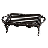 Maxbell Iron Teapot Warmer stand Both Side Handle Sturdy Practical Coaster Style A