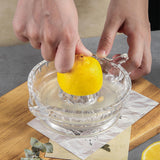 Maxbell Manual Glass Lemon Squeezer with Handle for Limes kitchen Accessories
