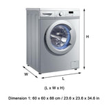 Maxbell Automatic Sunscreen Waterproof Protector for Washer Dryer Household 60cmx60cmx88cm
