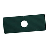 Maxbell Faucet Absorbent Pads Countertop Protector Water Drying for Kitchen RV Green