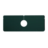 Maxbell Faucet Absorbent Pads Countertop Protector Water Drying for Kitchen RV Green