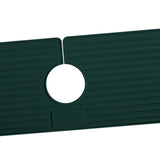 Maxbell Faucet Absorbent Pads Countertop Protector Water Drying for Kitchen RV Green